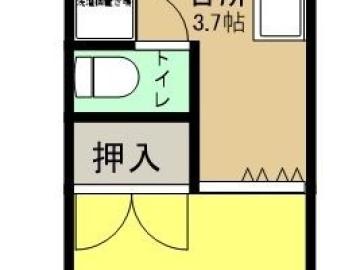 間取/101号室 間取/101号室