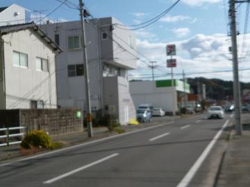 前面道路含む現地写真(2020年11月)