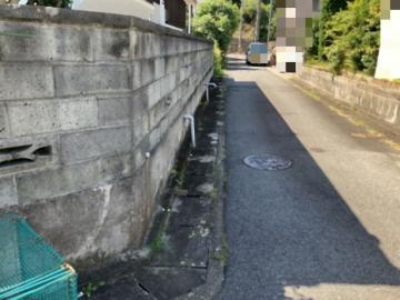 前面道路含む現地写真(2025年9月)