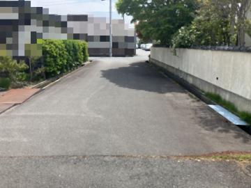 前面道路含む現地写真(2026年4月)
