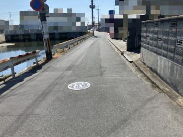 前面道路含む現地写真(2026年10月)