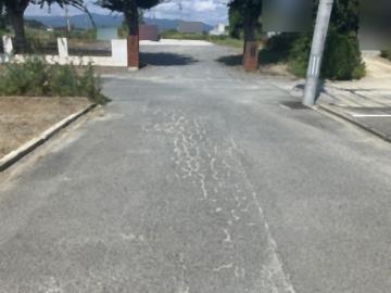 前面道路含む現地写真(2025年8月)