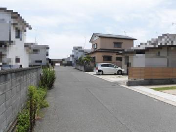 前面道路含む現地写真(2020年6月)