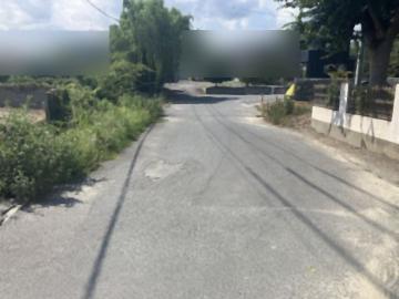 前面道路含む現地写真(2025年8月)