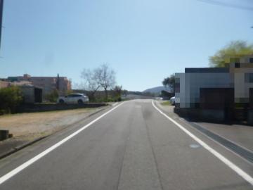前面道路含む現地写真(2024年4月)