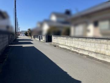 前面道路含む現地写真(2026年3月)