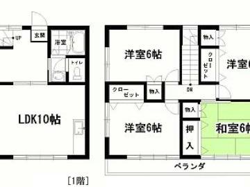 その他画像／B号室間取