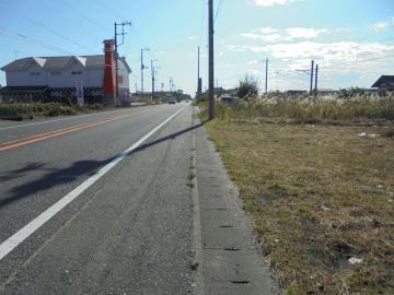 前面道路含む現地写真(2019年11月)