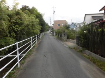 前面道路含む現地写真(2023年8月)