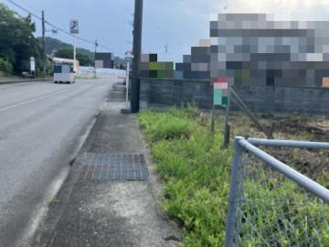 前面道路含む現地写真(2026年7月)
