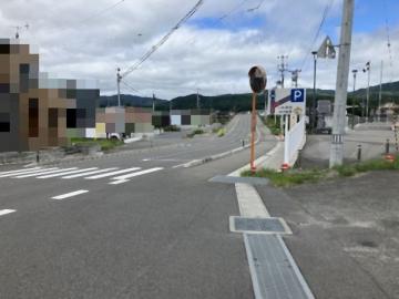 前面道路含む現地写真(2026年8月)