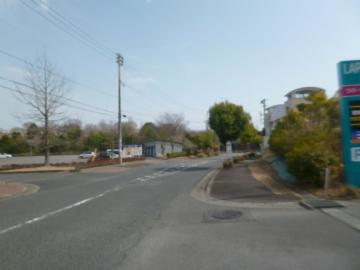 前面道路含む現地写真(2024年3月)