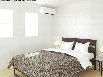 寝室／設計図面を元に作成したイメージです。実際とは異なる場合がございます