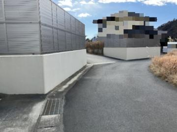 前面道路含む現地写真(2026年1月)