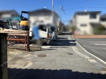 前面道路含む現地写真(2026年9月)