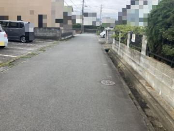 前面道路含む現地写真(2026年9月)
