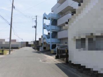 前面道路含む現地写真(2021年7月)