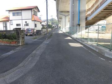 前面道路含む現地写真(2020年9月)