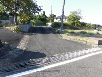 前面道路含む現地写真(2022年9月)