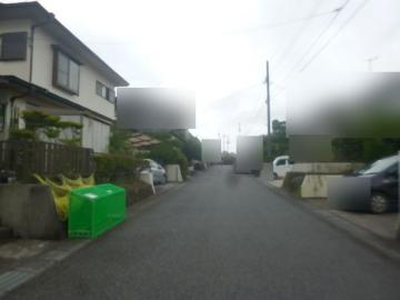 前面道路含む現地写真(2025年7月)