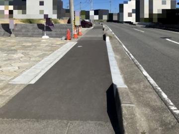 前面道路含む現地写真(2025年9月)