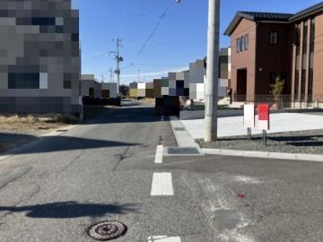 前面道路含む現地写真(2026年1月)