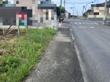 前面道路含む現地写真(2026年7月)