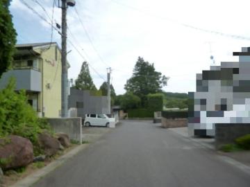前面道路含む現地写真(2026年8月)