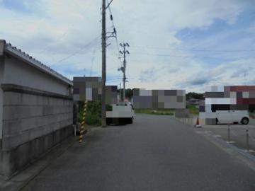 前面道路含む現地写真(2021年7月)