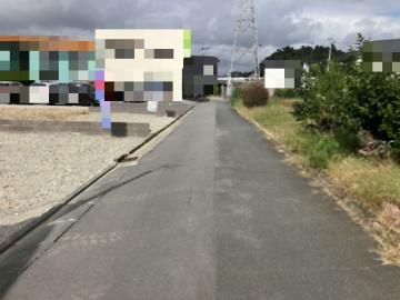 前面道路含む現地写真(2026年10月)