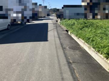 前面道路含む現地写真(2026年10月)