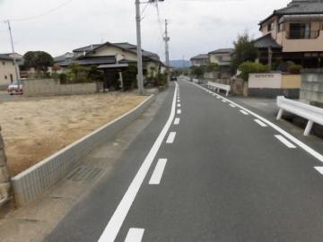前面道路含む現地写真(2022年10月)