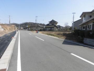 前面道路含む現地写真(2023年2月)