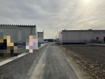 前面道路含む現地写真(2025年1月)