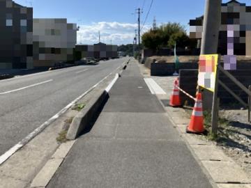 前面道路含む現地写真(2025年9月)