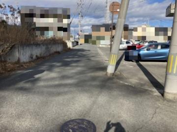 前面道路含む現地写真(2026年1月)