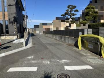 前面道路含む現地写真(2026年1月)