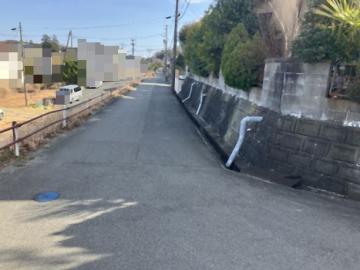 前面道路含む現地写真(2026年1月)