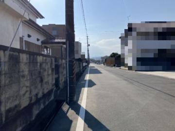 前面道路含む現地写真(2026年2月)