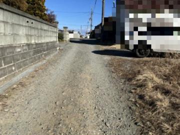 前面道路含む現地写真(2026年2月)