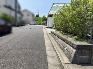 前面道路含む現地写真(2026年7月)