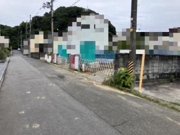 前面道路含む現地写真(2026年9月)