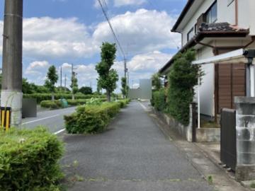 前面道路含む現地写真(2025年6月)