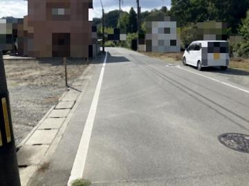 前面道路含む現地写真(2025年10月)