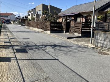 前面道路含む現地写真(2026年3月)