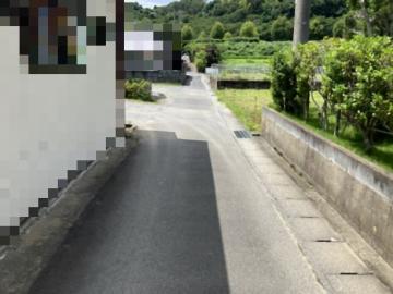 前面道路含む現地写真(2026年8月)