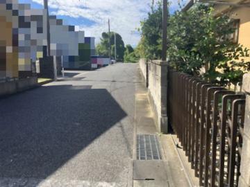 前面道路含む現地写真(2026年9月)
