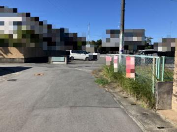前面道路含む現地写真(2026年10月)