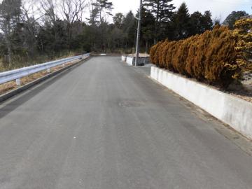 前面道路含む現地写真(2022年2月)