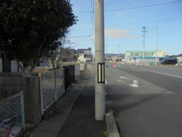 前面道路含む現地写真(2024年2月)